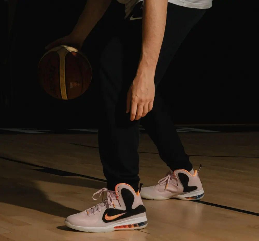 Alternative view of Giày Nike LeBron 9 'Regal Pink and Velvet Brown' DJ3908-600