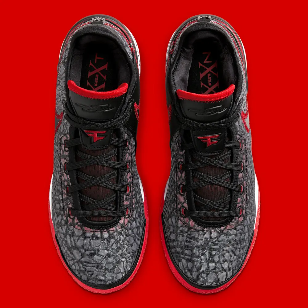 Giày Nike Zoom LeBron NXXT Gen 'FaZe Clan Bred' DR8784-001 - Ảnh 5