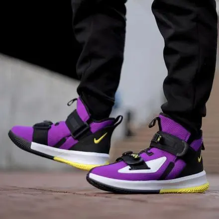 Giày Nike LeBron Soldier 13 'Purple' AR4228-500 - Ảnh 3