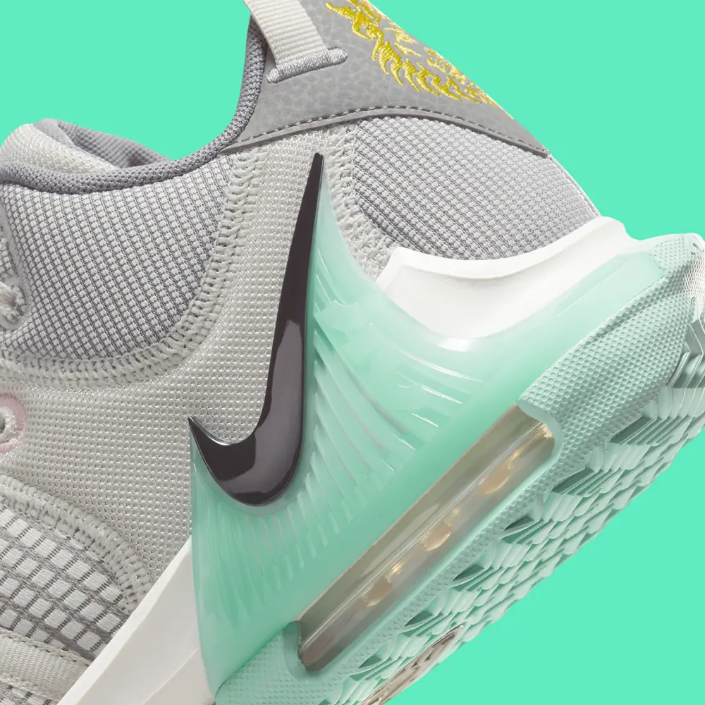 Giày Nike LeBron Witness 7 ‘Grey Mint’ DM1123-006 - Ảnh 7