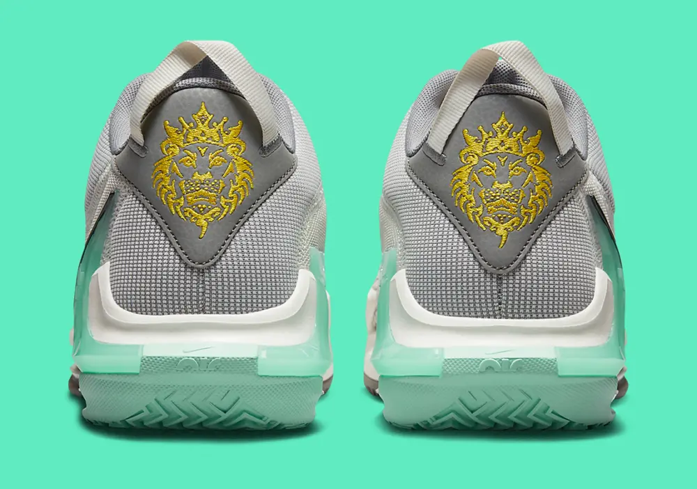 Giày Nike LeBron Witness 7 ‘Grey Mint’ DM1123-006 - Ảnh 4
