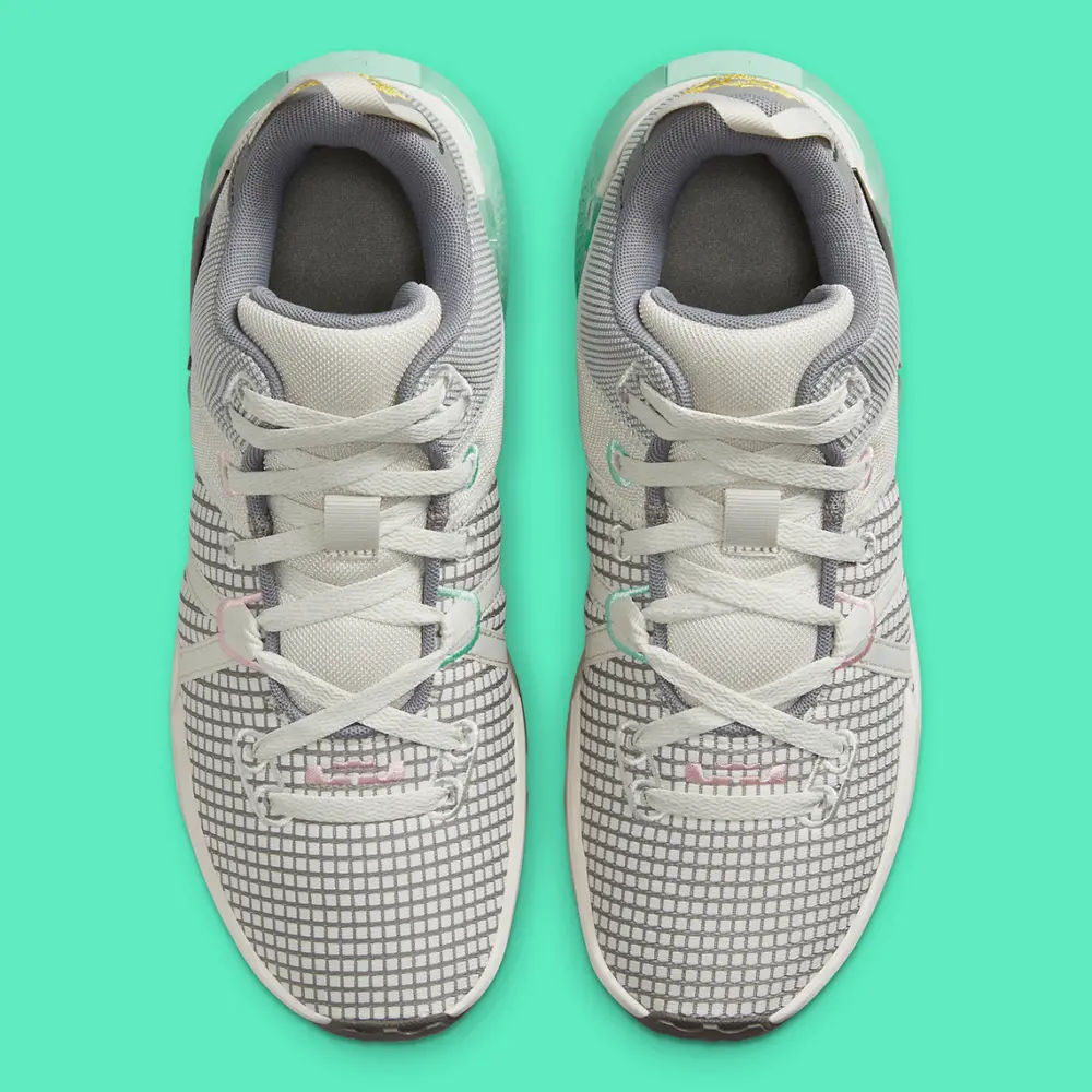 Giày Nike LeBron Witness 7 ‘Grey Mint’ DM1123-006 - Ảnh 3