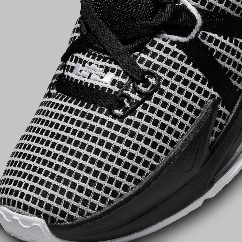 Giày Nike LeBron Witness 7 TB ‘Black White’ DZ3299-001 - Ảnh 6