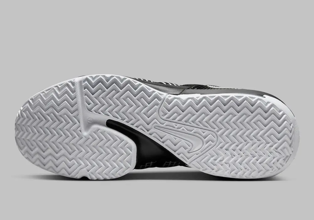 Giày Nike LeBron Witness 7 TB ‘Black White’ DZ3299-001 - Ảnh 5