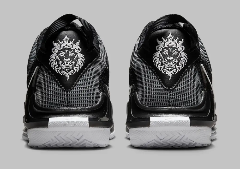 Giày Nike LeBron Witness 7 TB ‘Black White’ DZ3299-001 - Ảnh 3