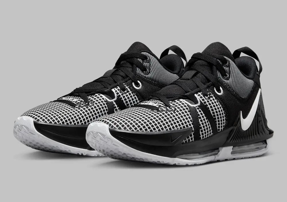 Alternative view of Giày Nike LeBron Witness 7 TB ‘Black White’ DZ3299-001