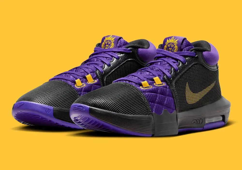 Alternative view of Giày Nike LeBron Witness 8 'Lakers' FB2239-001