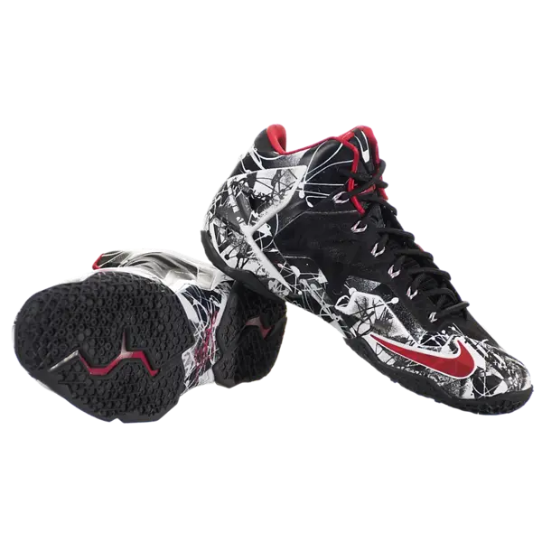 Giày Nike LeBron 11 'Graffiti' 616175-100 - Ảnh 5