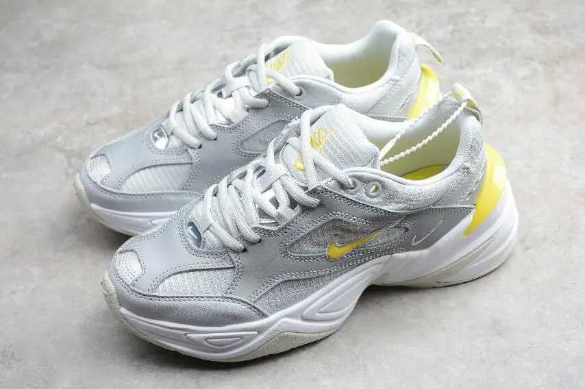Alternative view of Giày Nike Wmns M2K Tekno 'Pure Platinum Dynamic Yellow' CN0153-001