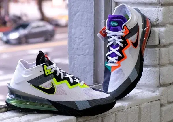 Giày Nike LeBron 18 Low EP 'Air Max 95 Greedy' CV7564-100 - Ảnh 4