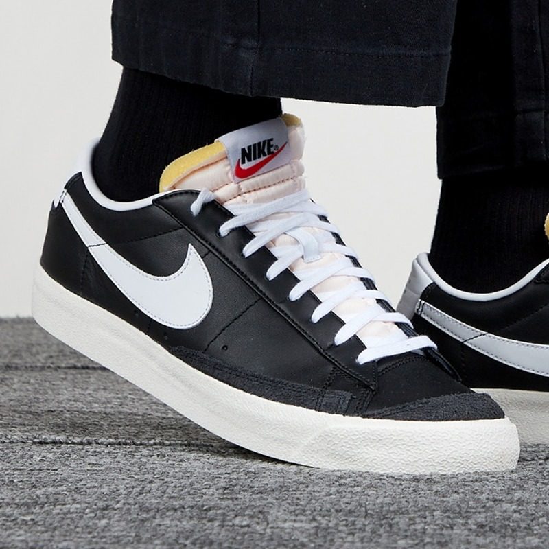 Giày Nike Blazer Low '77 'Black White' DA6364-001 - Ảnh 5