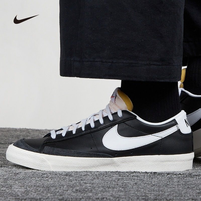 Giày Nike Blazer Low '77 'Black White' DA6364-001 - Ảnh 4