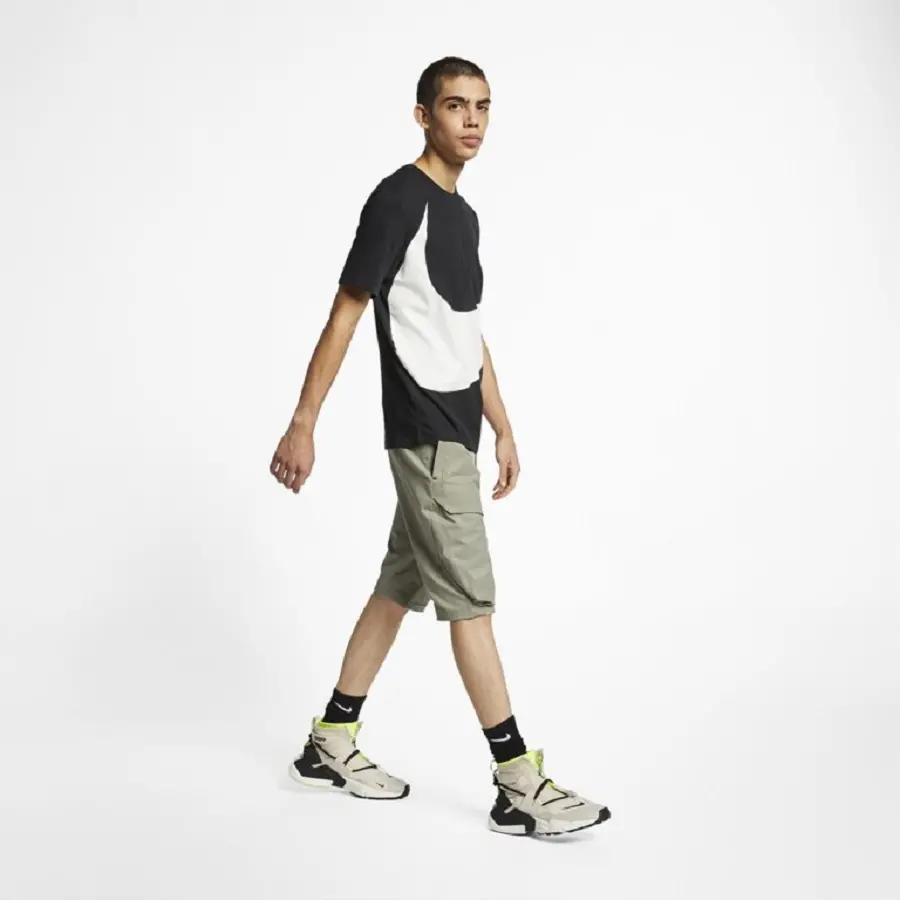 Alternative view of Áo Nike Men Sportswear Swoosh T-shirts Black AR5192-010
