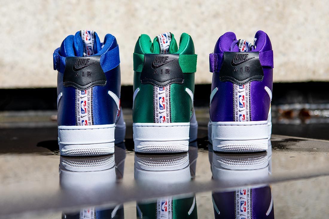 Giày Nike Air Force 1 High NBA 'Lakers' BQ4591-101 - Ảnh 5