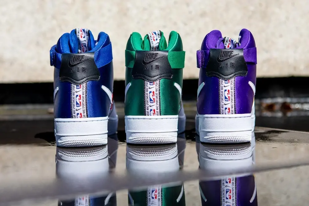 Giày Nike Air Force 1 High NBA 'Lakers' BQ4591-101 - Ảnh 5