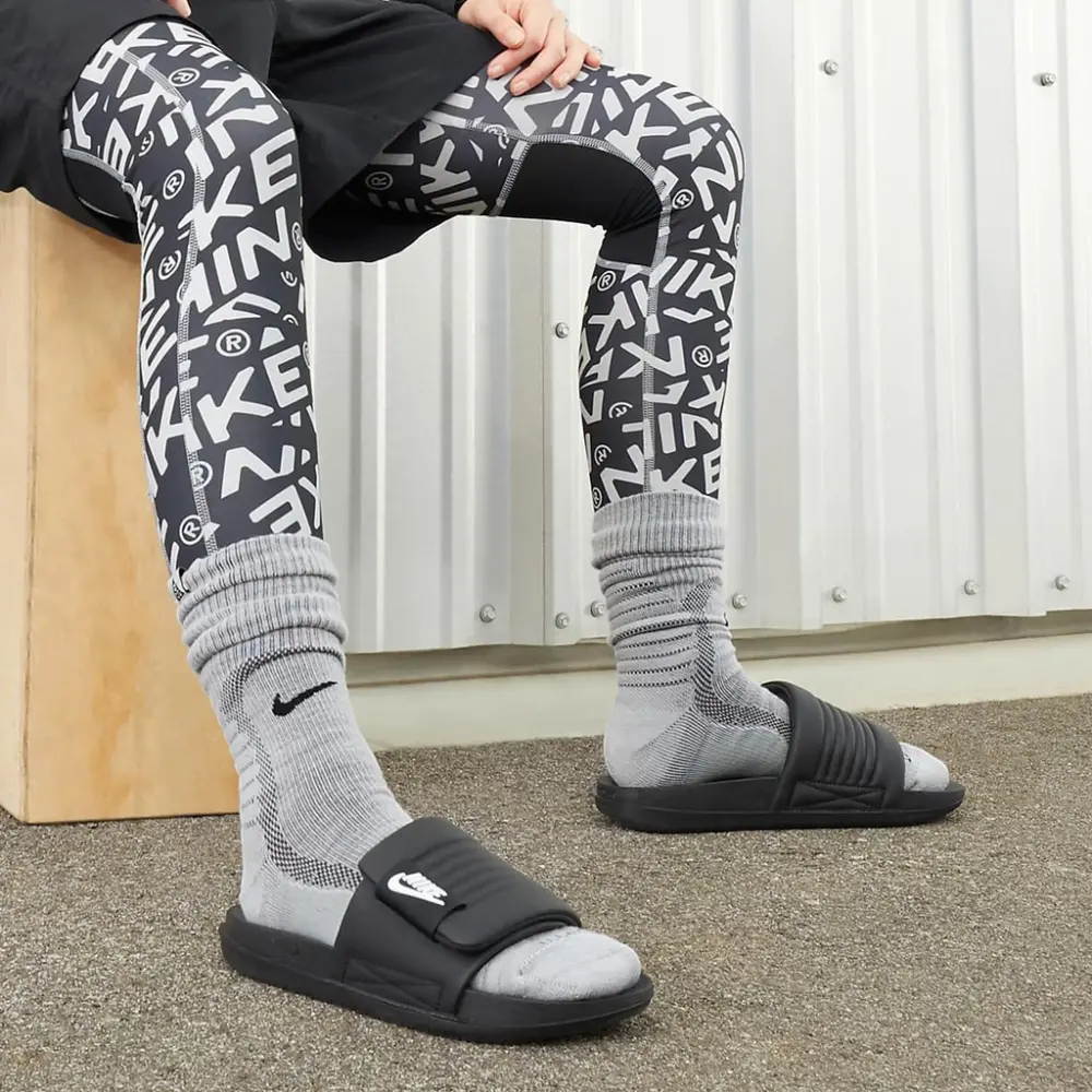 Dép Nike Wmns Offcourt Adjust Slide 'Black White' DV1033-002 - Ảnh 3