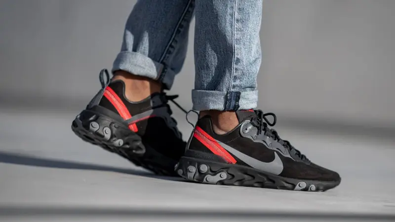 Giày Nike React React Element 55 'Solar Red' BQ6166-002 - Ảnh 3