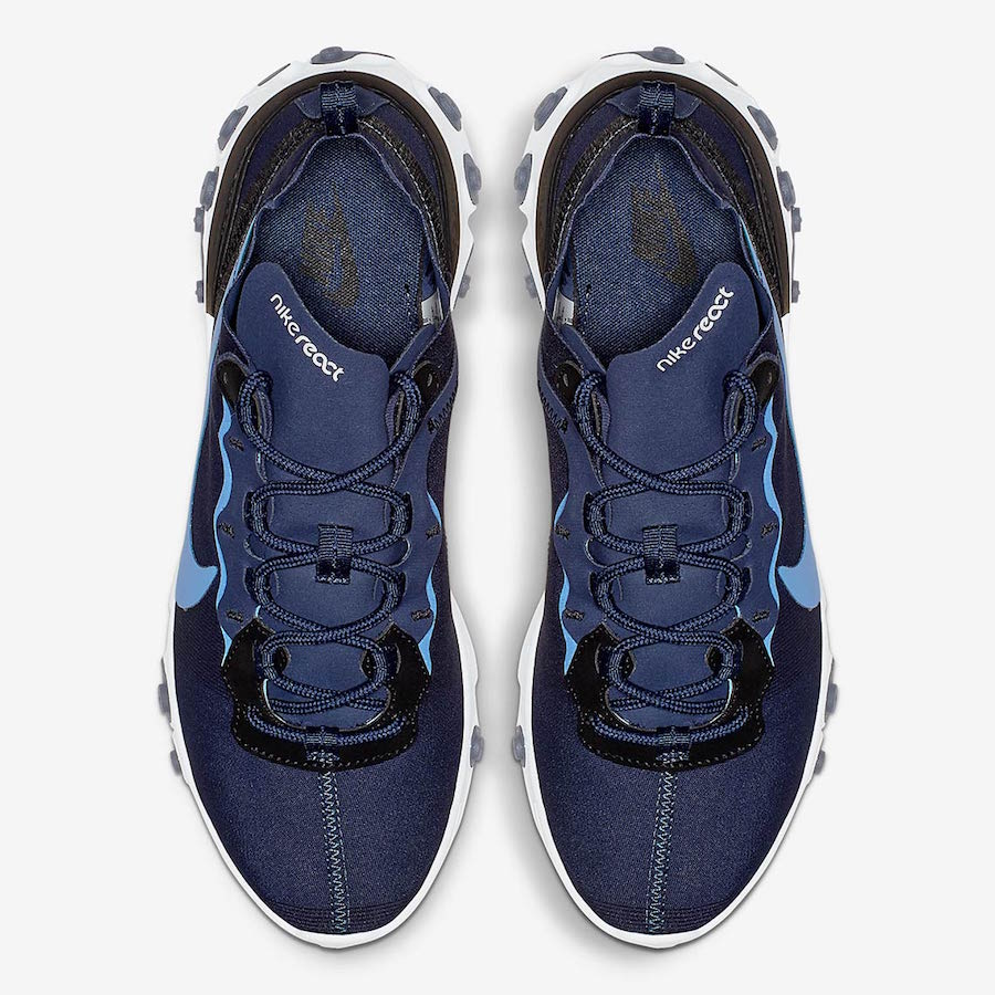Giày Nike React Element 55 'Midnight Navy' BQ6166-400 - Ảnh 5