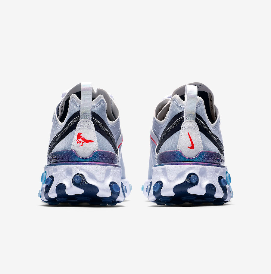 Giày Nike React Element 55 'Magpie' CN5798-101 - Ảnh 4