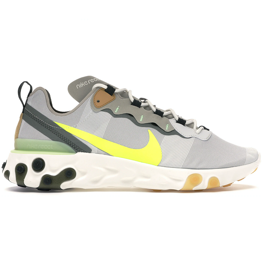 Giày Nike React Element 55 'Spruce Volt' BQ6166-009