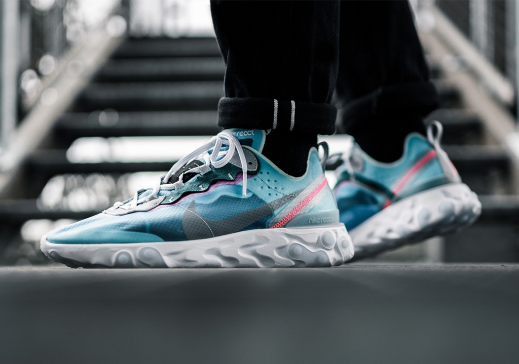 Giày Nike React Element 87 'Royal Tint' AQ1090-400 - Ảnh 2