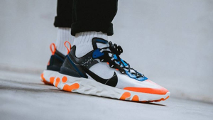 Alternative view of Giày Nike React Element 87 'Total Orange' AQ1090-004