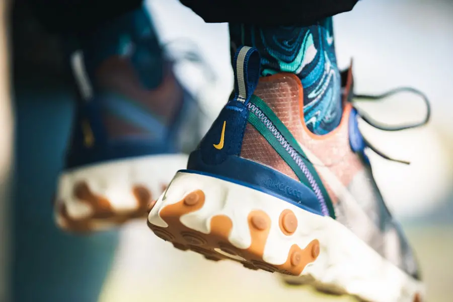 Giày Nike React Element 87 'Dusty Peach' AQ1090-200 - Ảnh 4