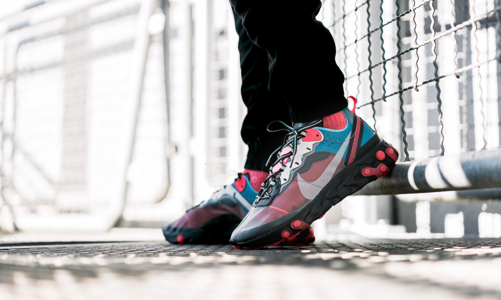 Giày Nike React Element 87 'Solar Red' AQ1090-006 - Ảnh 2