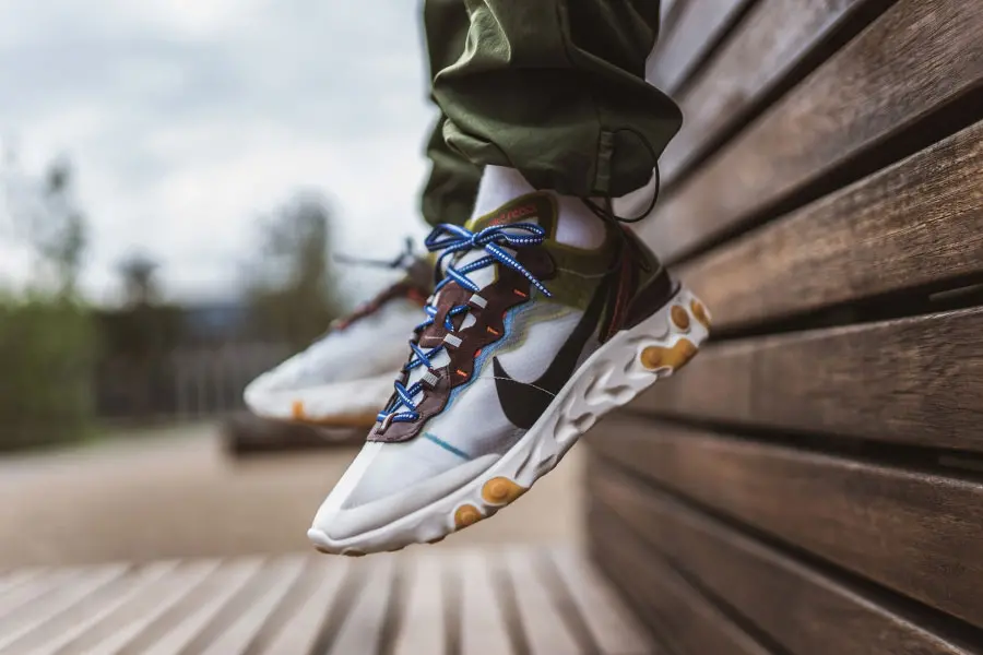 Alternative view of Giày Nike React Element 87 'Dusty Peach' AQ1090-200