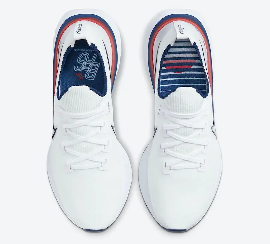 Giày Nike React Infinity Run Flyknit 'Blue Ribbon Sports' CW7597-100 - Ảnh 4