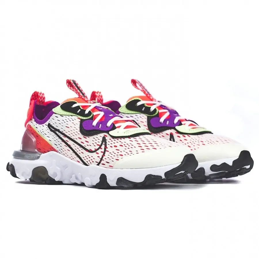 Alternative view of Giày Nike React Vision 'Barely Volt Laser Crimson' CD6888-102