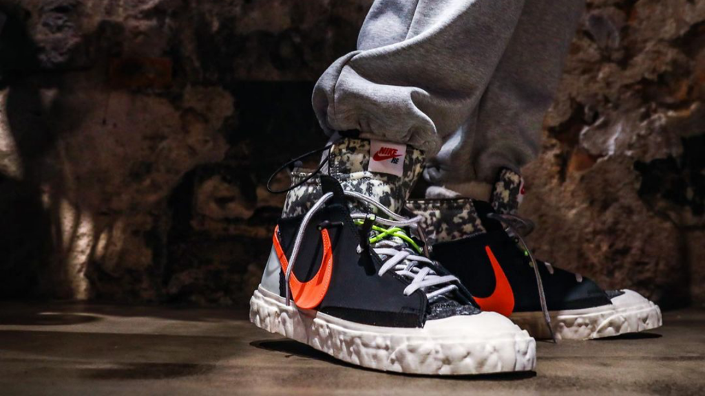 Giày Nike READYMADE x Blazer Mid 'Black Camo' CZ3589-001 - Ảnh 4