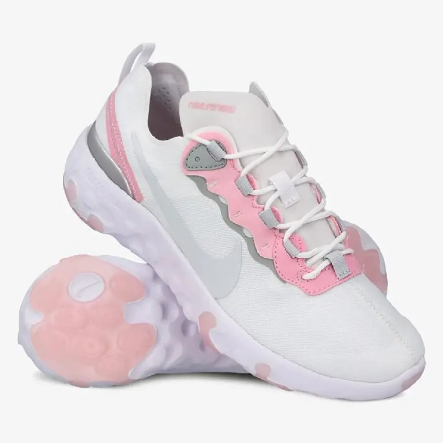 Giày Nike Renew Element 55 GS 'White Pink' CK4081-102 - Ảnh 4