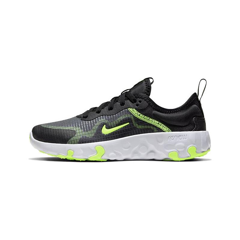 Giày Nike Renew Lucent GS Black Volt Green CD6906-004 - Ảnh 3