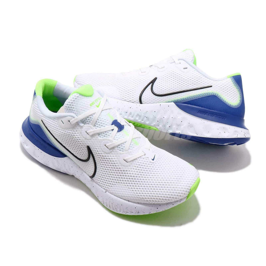 Giày Nike Renew Run ‘White Racer Blue’ CW5844-100 - Ảnh 5