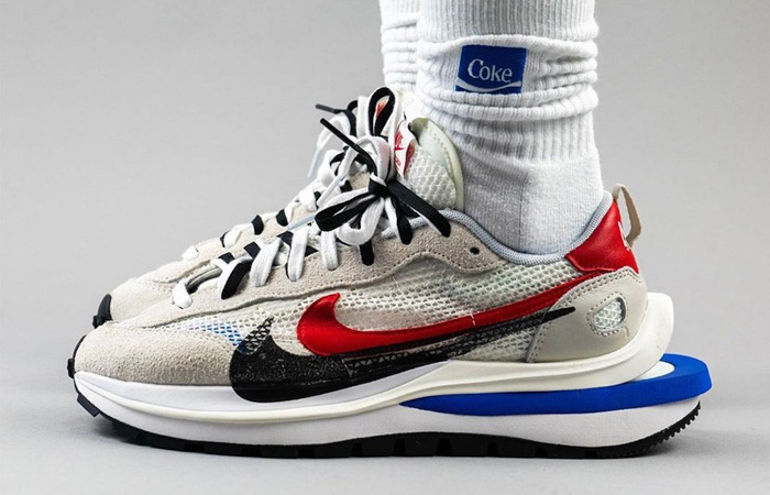 Giày Nike Sacai x VaporWaffle 'Sail' CV1363-100 - Ảnh 4