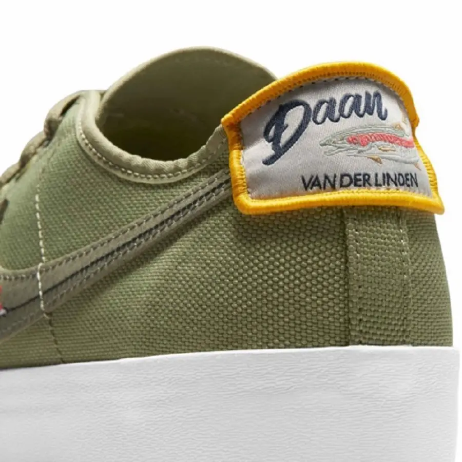 Giày Nike SB Blazer Court DVD Linden 'Dusty Olive' CZ5605-300 - Ảnh 4
