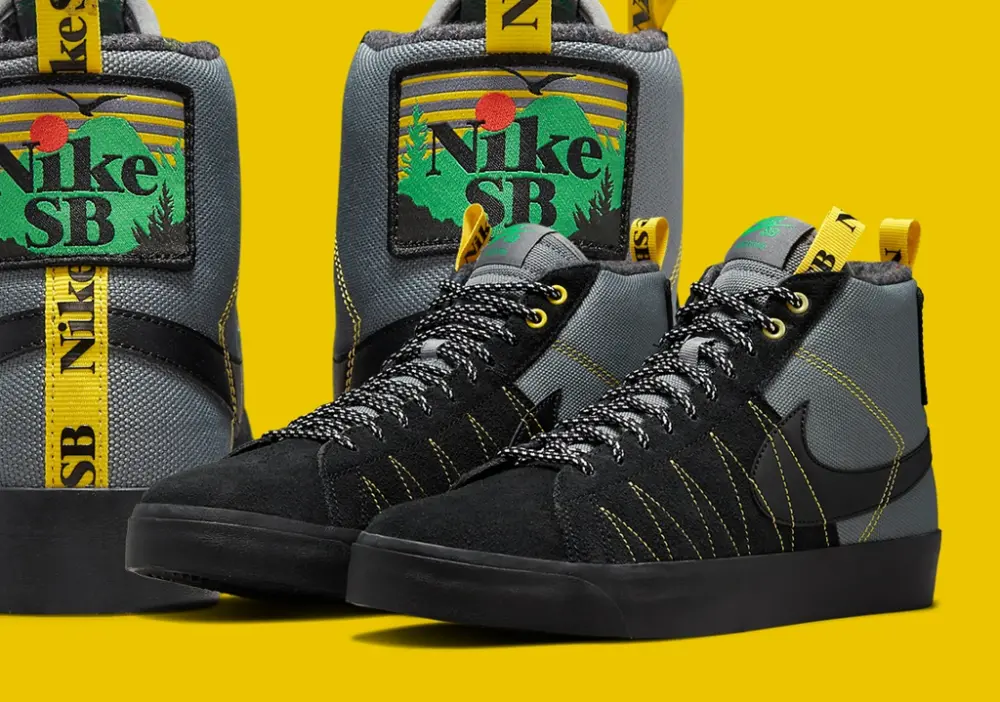 Giày Nike Blazer Mid Premium SB 'Acclimate' DC8903-001 - Ảnh 5