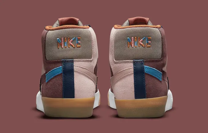 Alternative view of Giày Nike Zoom Blazer Mid Premium SB 'Dark Wine' DA8854-600