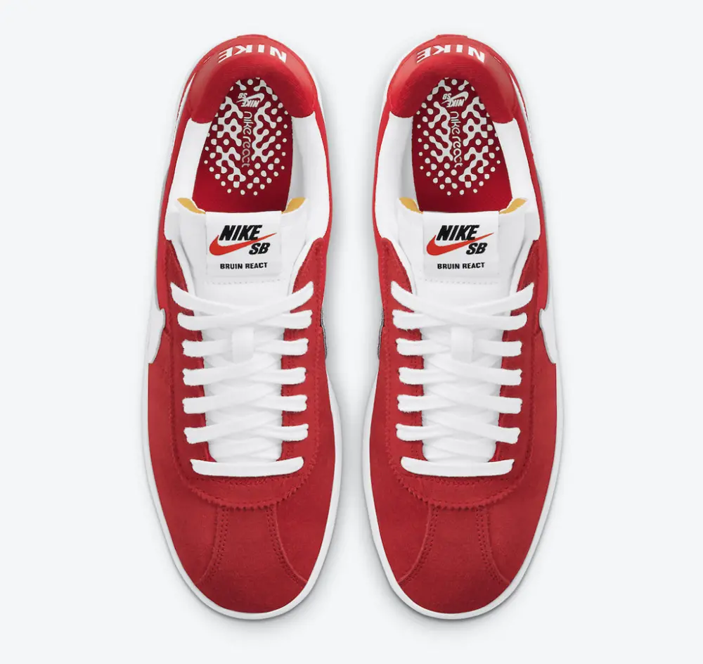 Alternative view of Giày Nike SB Bruin React Varsity Red CJ1661-600