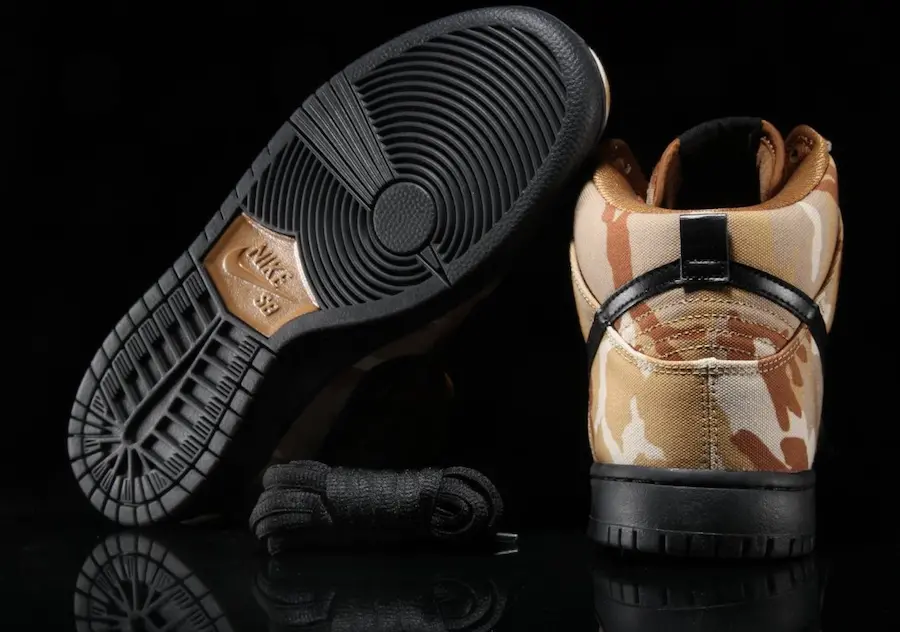 Giày Nike Dunk High Pro SB 'Brown Camo' BQ6826-200 - Ảnh 5