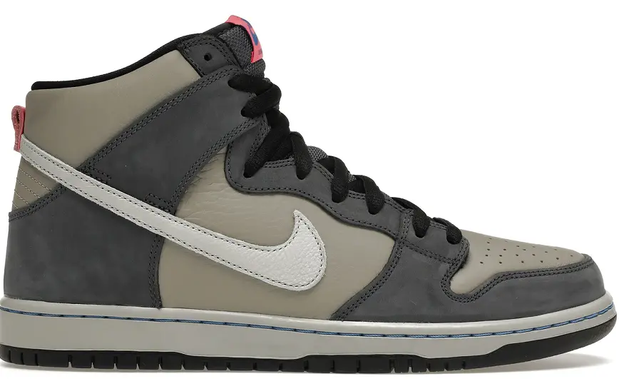 Giày Nike SB Dunk High Pro Medium Grey Pink DJ9800-001