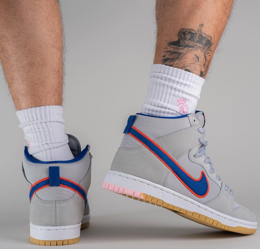 Giày Nike SB Dunk High 'New York Mets' DH7155-001 - Ảnh 7