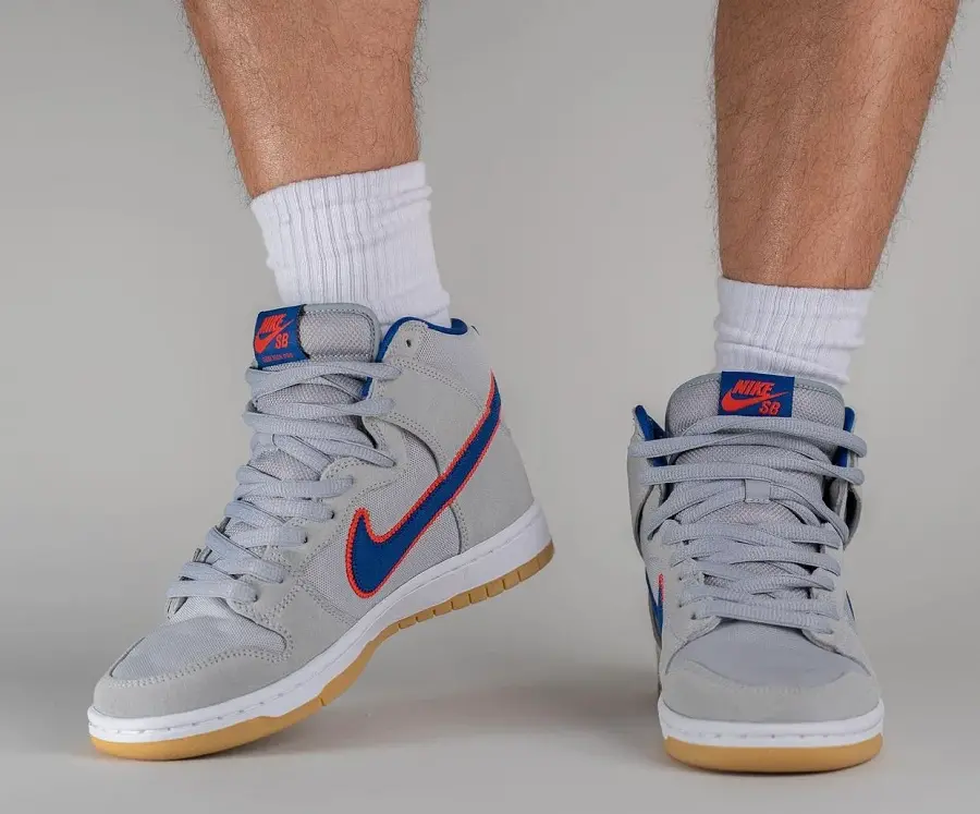 Giày Nike SB Dunk High 'New York Mets' DH7155-001 - Ảnh 6