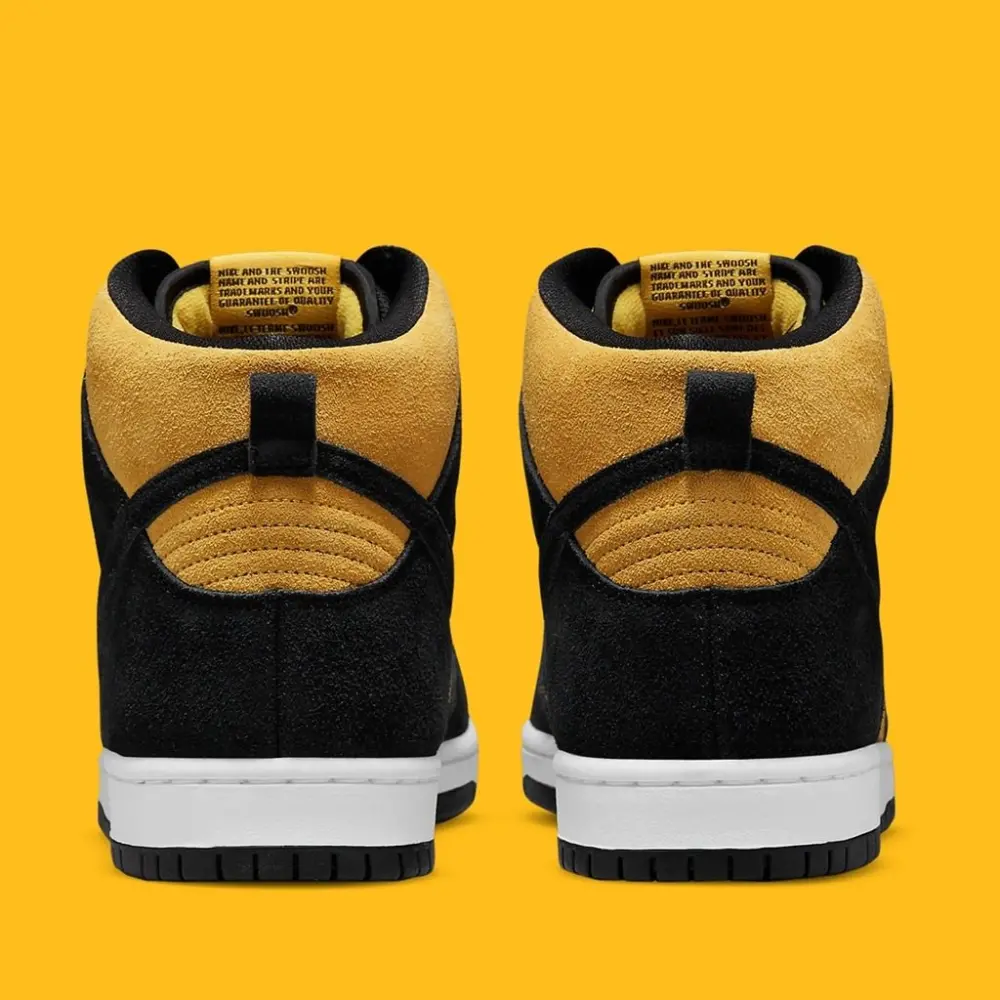 Giày Nike SB Dunk High 'Yellow Black' DB1640-001 - Ảnh 4