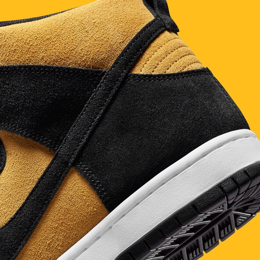 Giày Nike SB Dunk High 'Yellow Black' DB1640-001 - Ảnh 6