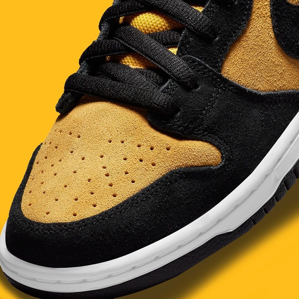 Giày Nike SB Dunk High 'Yellow Black' DB1640-001 - Ảnh 7