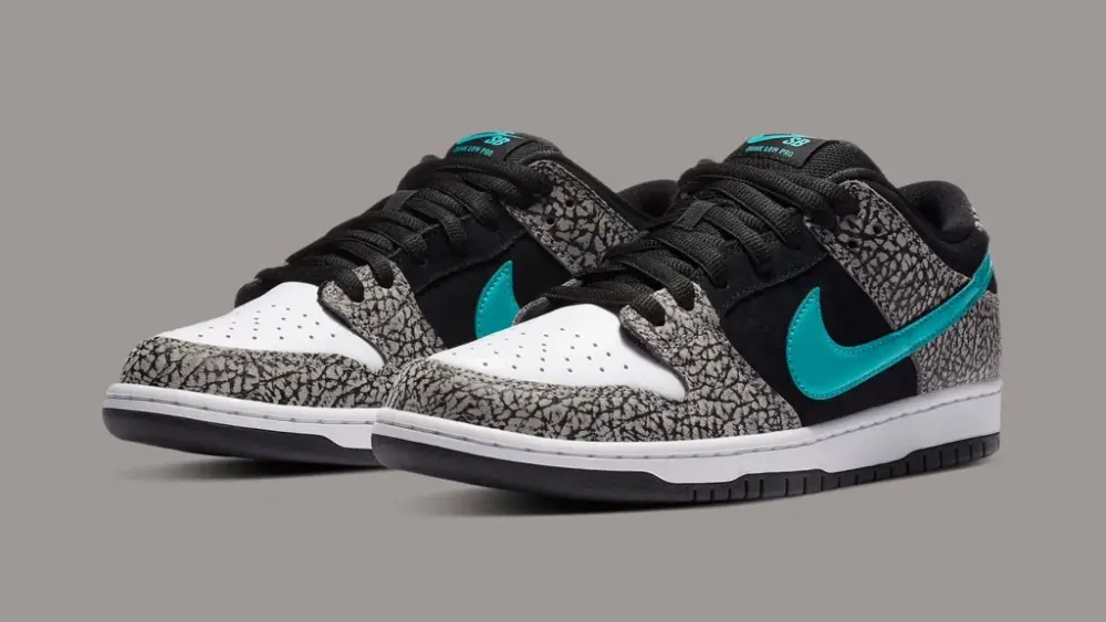 Giày Nike SB Dunk Low Atmos Elephant BQ6817-009 - Ảnh 6