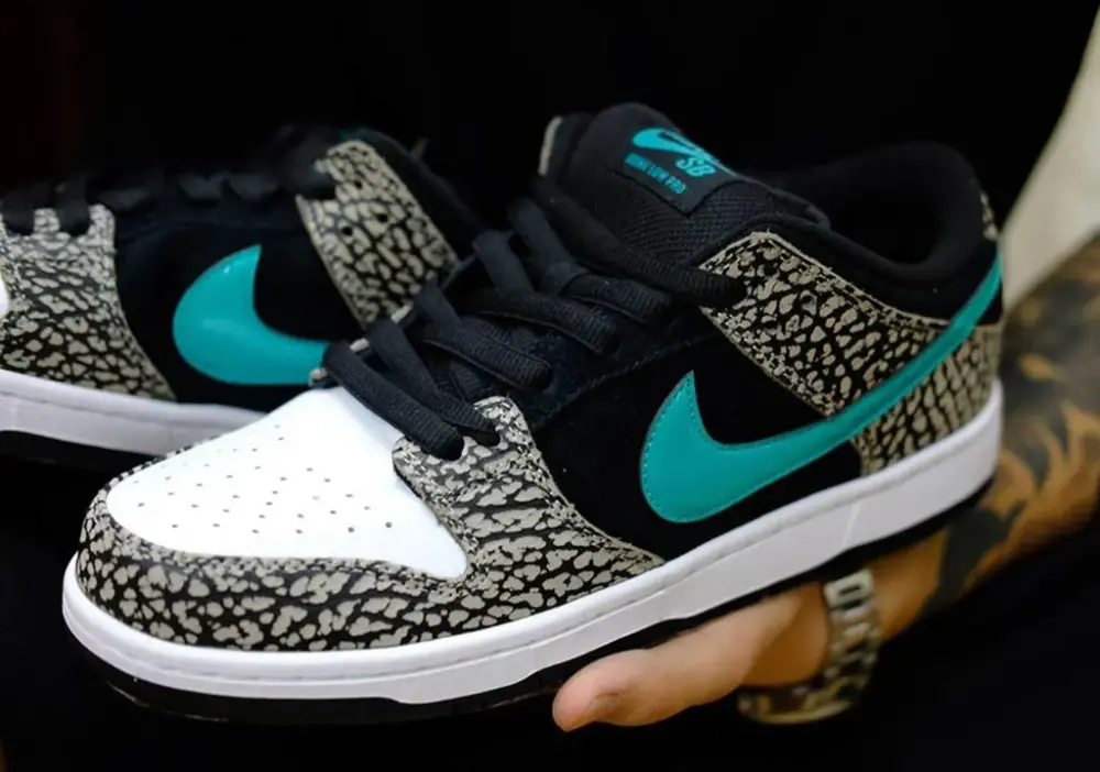 Giày Nike SB Dunk Low Atmos Elephant BQ6817-009 - Ảnh 5