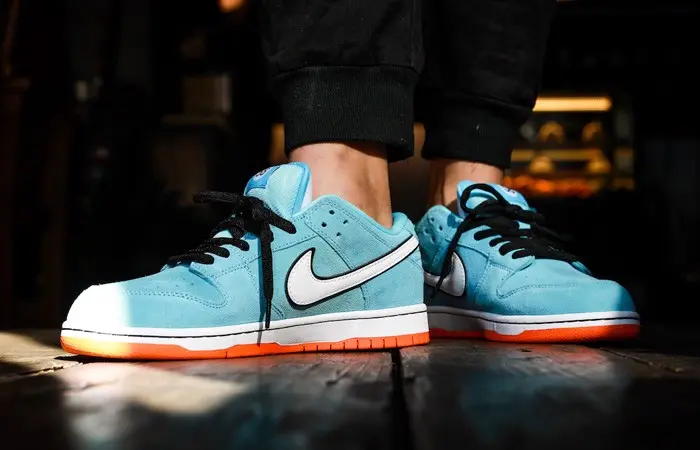 Giày Nike Dunk Low Pro SB 'Gulf' BQ6817-401 - Ảnh 3